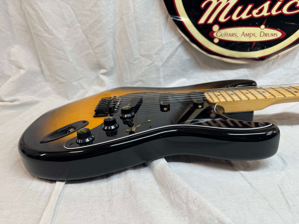 Parts 2012 Fender American Deluxe Stratocaster Neck on Unknown Body with SKB Case