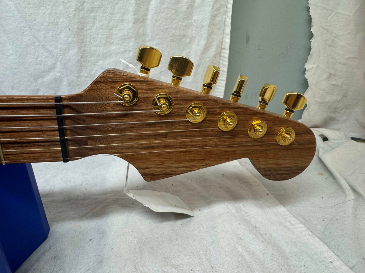 Warmoth S-style Guitar with Joe Barden Pickups by Houston Electric Guitar Jerry DeLue