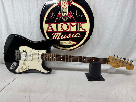 Fender Standard Stratocaster HSS Guitar - MIM Mexico 2007 - Black / Rosewood fingerboard
