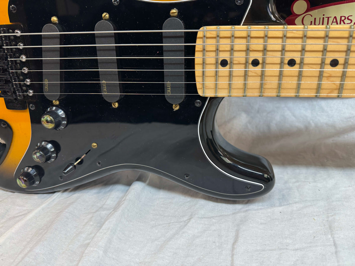Parts 2012 Fender American Deluxe Stratocaster Neck on Unknown Body with SKB Case