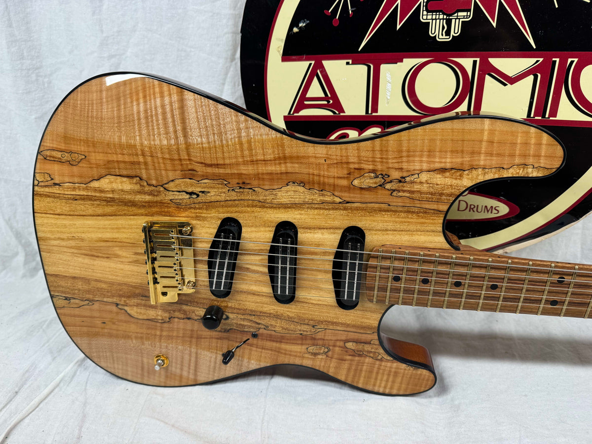 Warmoth S-style Guitar with Joe Barden Pickups by Houston Electric Guitar Jerry DeLue