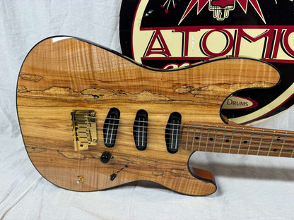Warmoth S-style Guitar with Joe Barden Pickups by Houston Electric Guitar Jerry DeLue