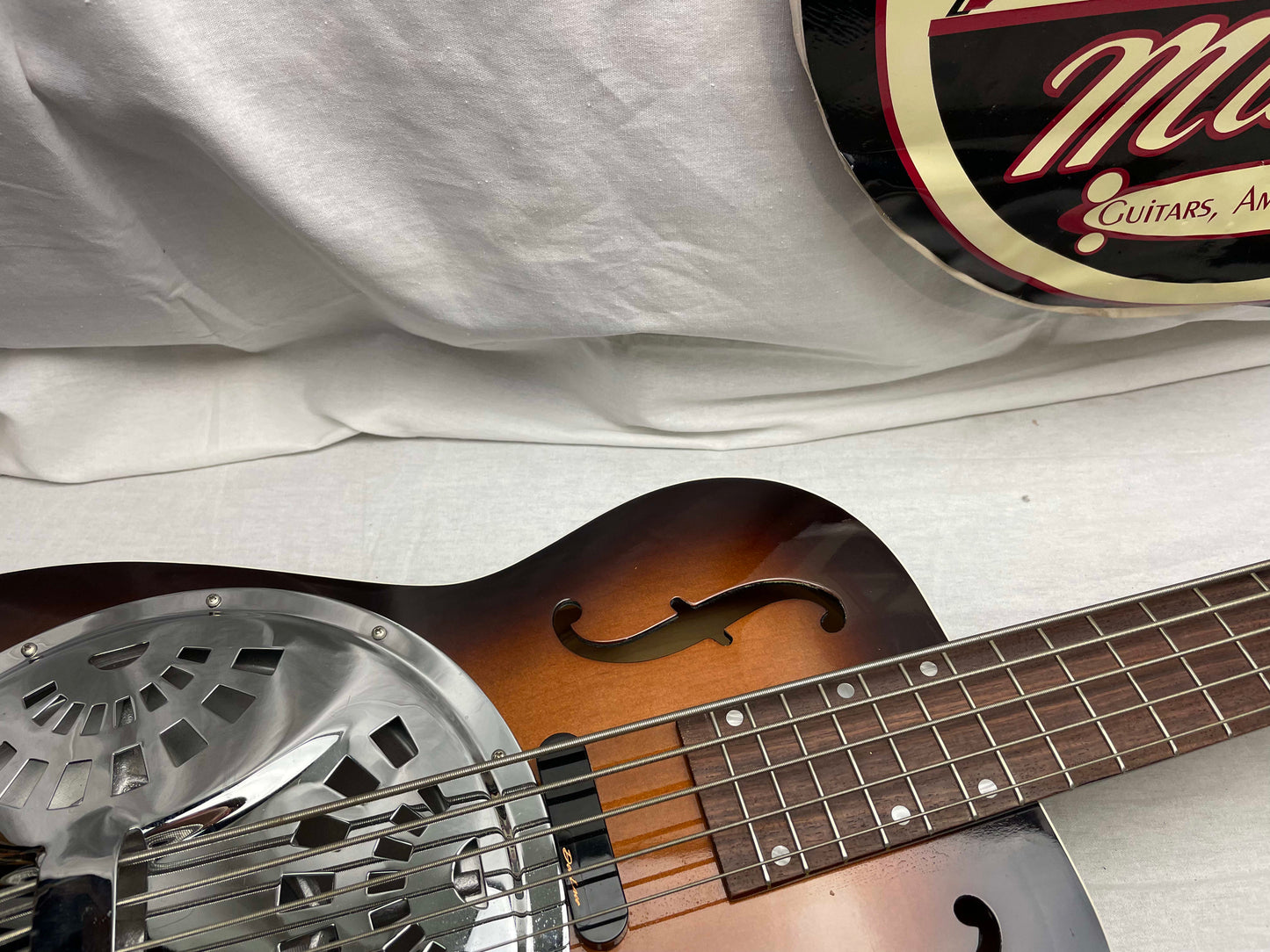 Dobro Resonator 5-string Bass with Case ~1995 - Local Pickup Only!