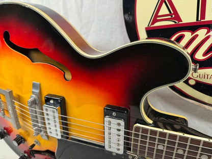 Kapa Model 500 Semi-Hollowbody Double Cutaway Guitar - Image 2