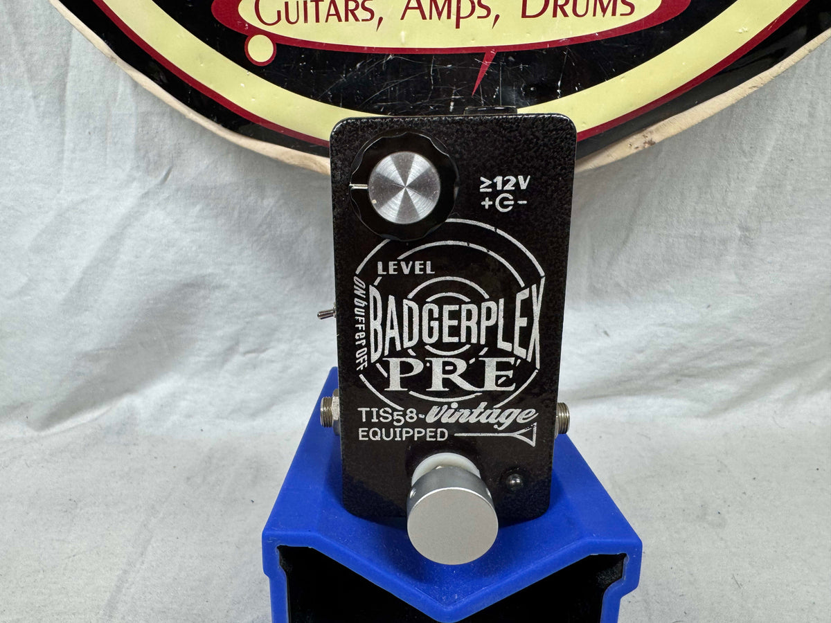 Badgerplex PRE Preamp Pedal - modified by Voodoo Amps