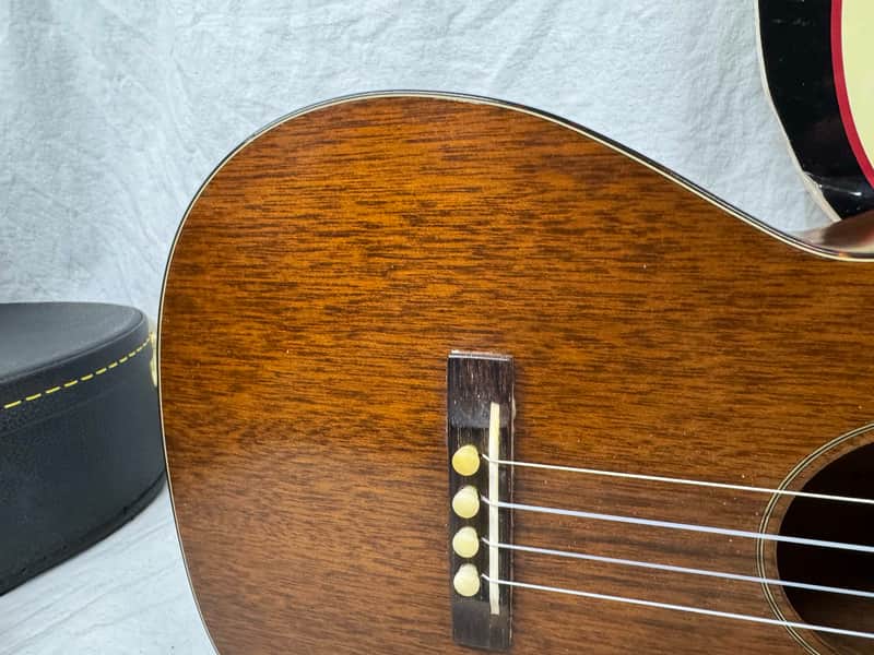 Martin Style 51 Mahogany Baritone Ukulele with Case - replaced tuners - Image 4