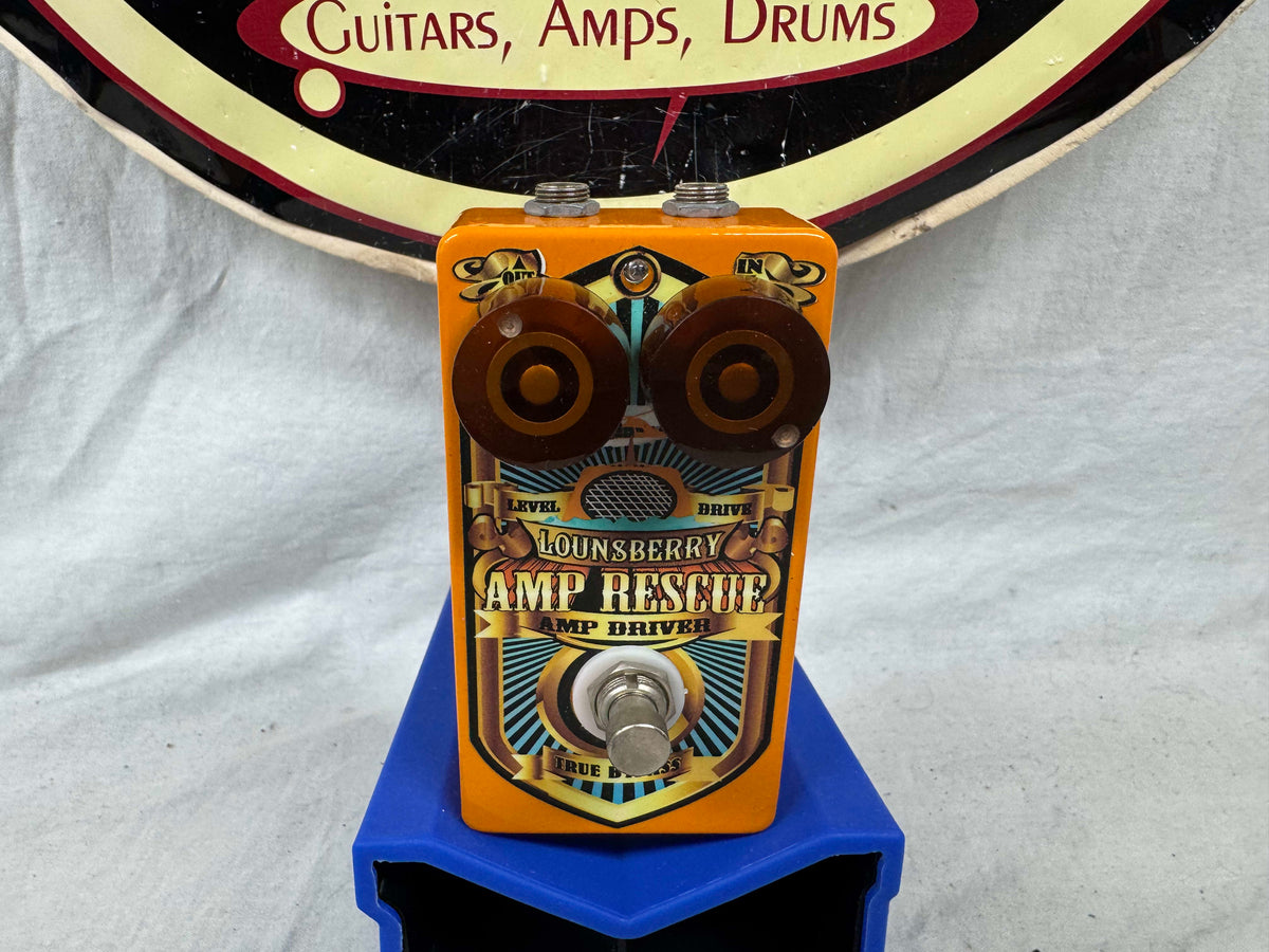 Lounsberry Amp Rescue Amp Driver Gain-Staged Preamp Boost Overdrive Pedal