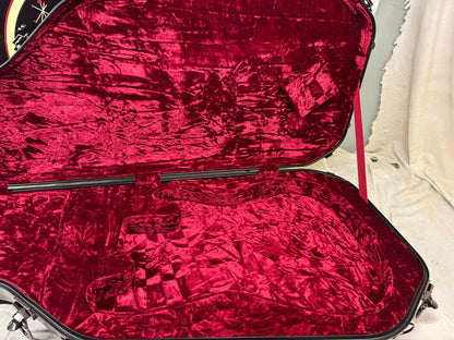 Crossrock CRF1000GSTBK CRF1000 GST BK Fiberglass Guitar Case for S-style & T-style Guitars - Image 4