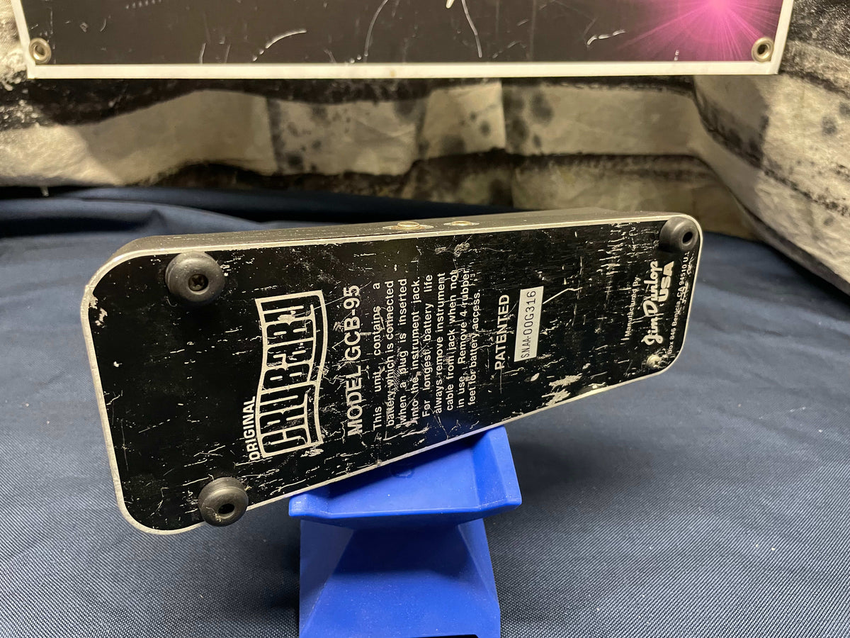 Dunlop GCB-95 Cry Baby crybaby Wah Wah Pedal - Rev C circuit - beige pcb
