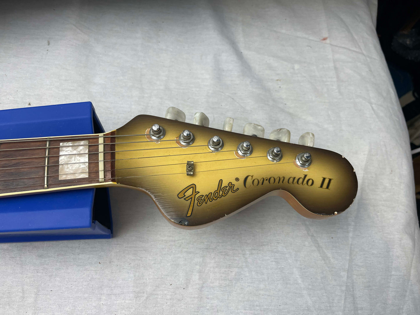 Fender Coronado II 2 Semi-Hollowbody Guitar with Case s/n 180861 - Antigua