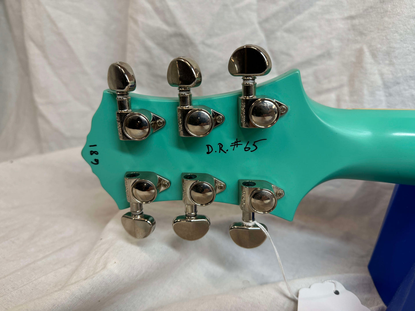 Knaggs DR-DOUG Doug Rappoport Signature Model Kenai Singlecut Guitar with Case - Sea Foam Green