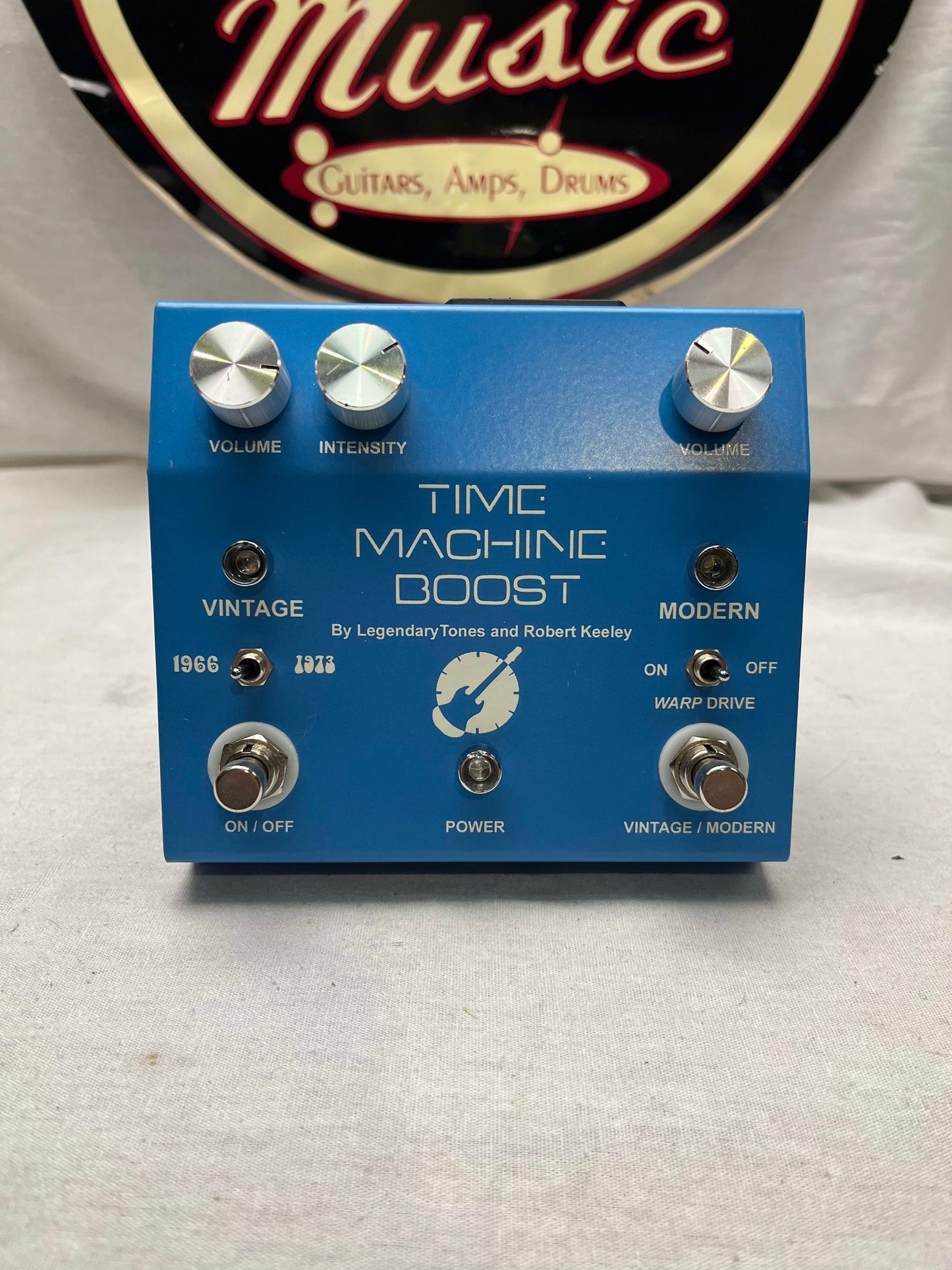 Keeley Electronics - Legendary Tones and Robert Keeley - Time Machine Boost - Dual Mode Boost Preamplifier Preamp Pedal
