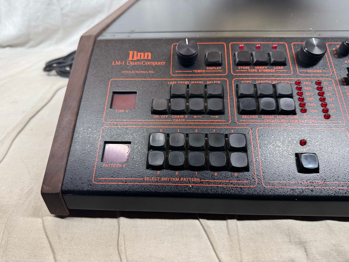 Roger Linn Electronics LM-1 lm1 Drum Computer Drum Machine with Mods / Upgrades - Vintage - Local Pickup Only