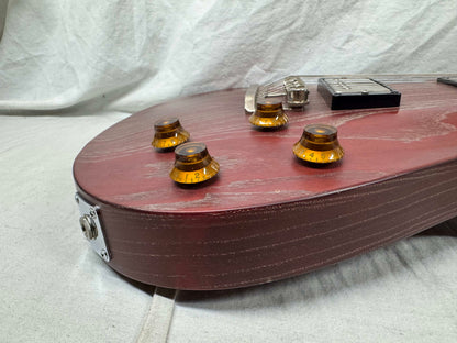 Knaggs Kenai T3 Satin Singlecut Guitar with Case 2017 - Burgundy Drift