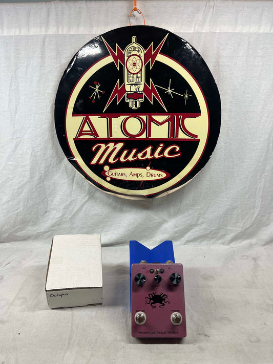 Phoenix Custom Electronics Octopus Octave Fuzz Pedal with Box