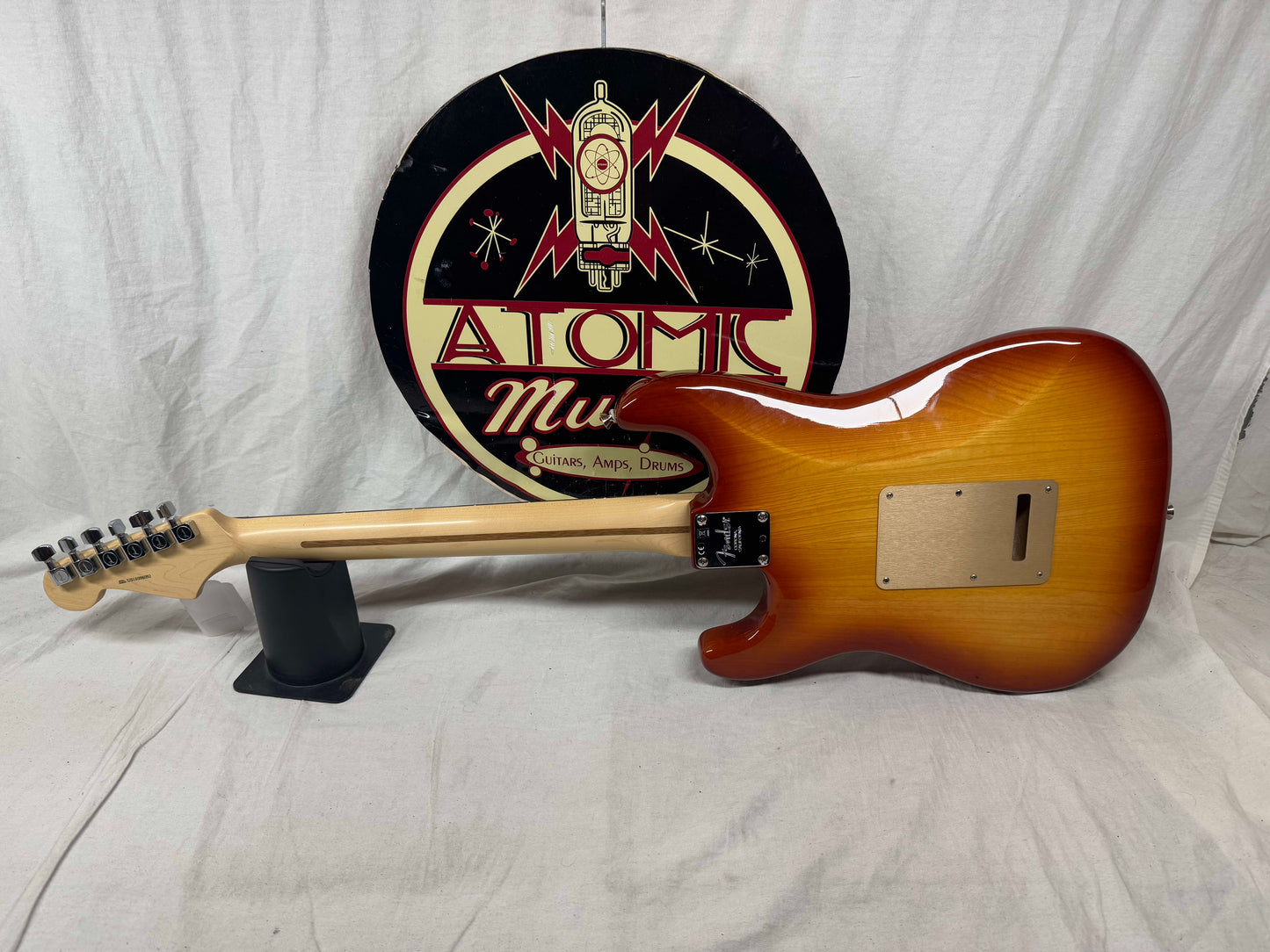 Fender Parts Stratocaster - American Professional HSS Shawbucker neck on American Standard Ash body Guitar 2019 - Sienna Sunburst / Rosewood fingerboard