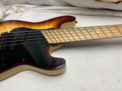 Halo Custom Guitars Custom Shop Clarus 5 Multiscale multi-scale Fanned Fret 5-string Bass - Image 5