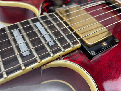 Ibanez SA-400CH SA-400 CH Semi-Hollowbody Guitar with Case - MIJ Made In Japan 1979 - Cherry