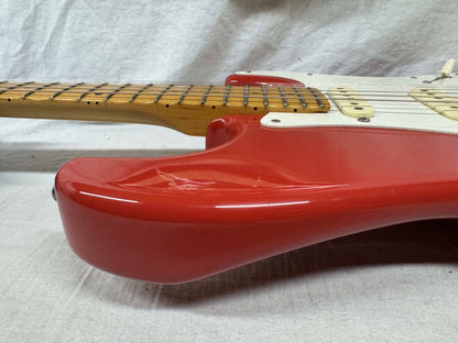James Tyler Los Angeles SSS S-style Guitar with Case - Fiesta Red - s/n: 931