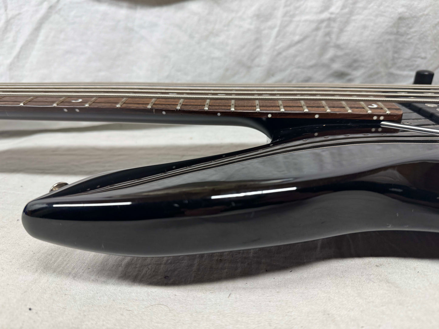 Ernie Ball Music Man Bongo 6 HH 6-string Bass with Case 2014 - Black
