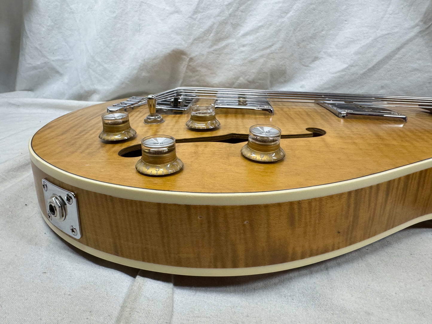 Warwick Star Bass II starbass 2 V 5-string Semi-Hollow Body Bass 2008 - Honey Violin Oil Finish