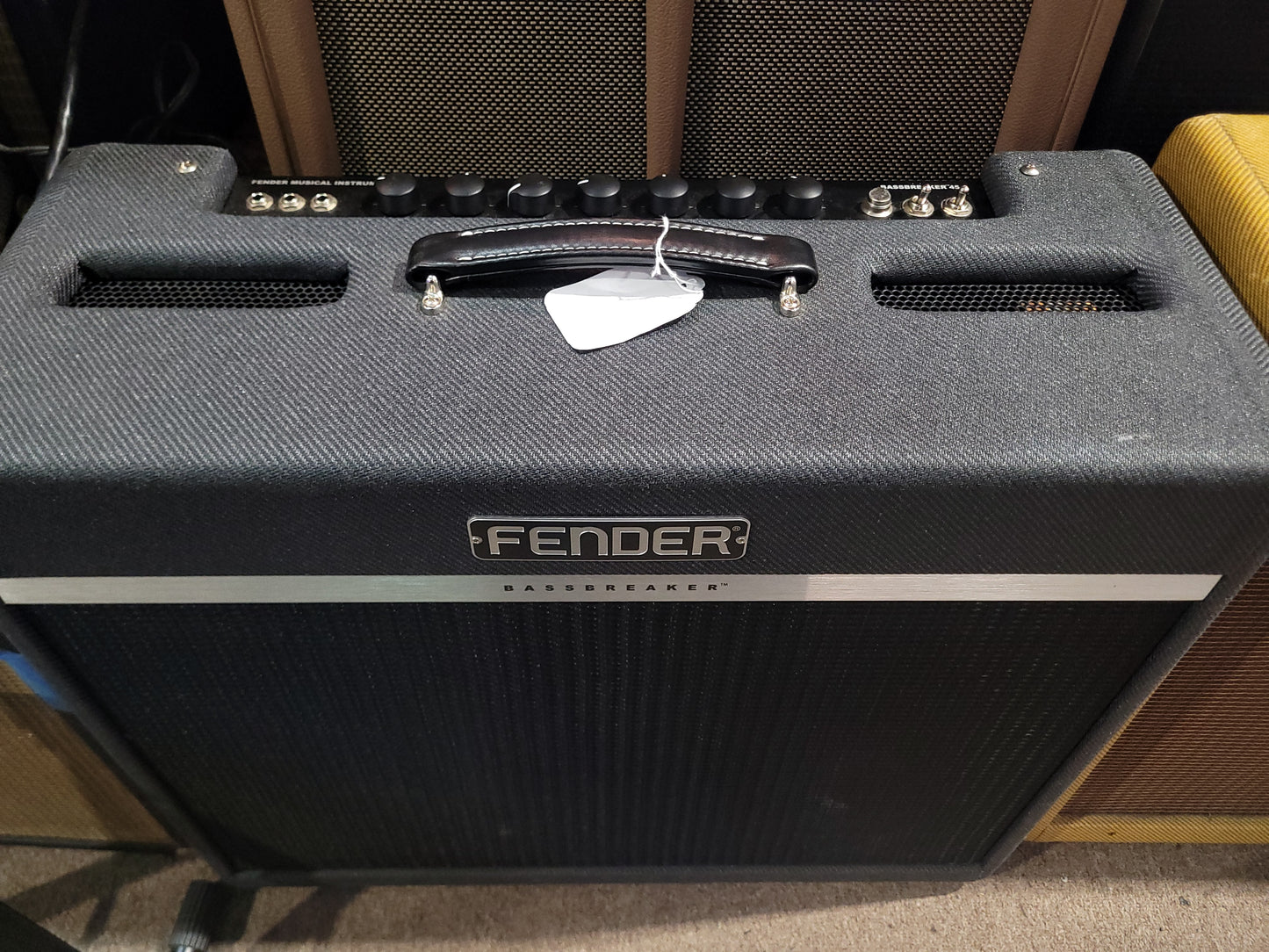 Fender Bassbreaker 45 2-Channel 45-Watt 2x12" Guitar Combo 2016 - Present - Gray Tweed- Local Pickup Only