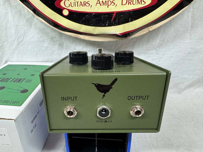 Wren and Cuff Fade Font '94 Muffy Fuzz Distortion Pedal with Box