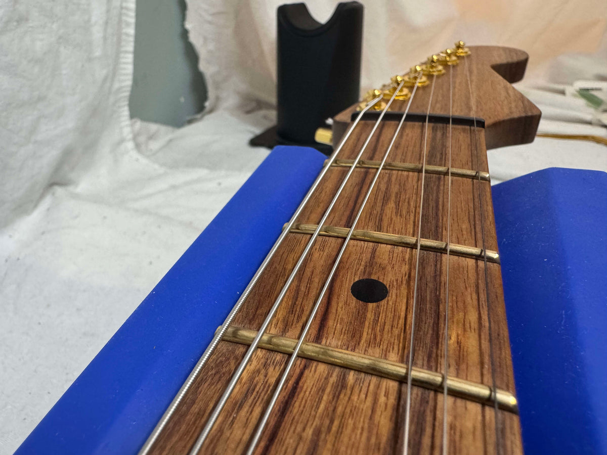 Warmoth S-style Guitar with Joe Barden Pickups by Houston Electric Guitar Jerry DeLue