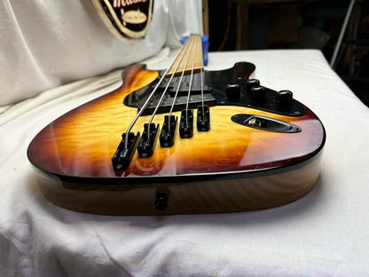 Halo Custom Guitars Custom Shop Clarus 5 Multiscale multi-scale Fanned Fret 5-string Bass - Image 9