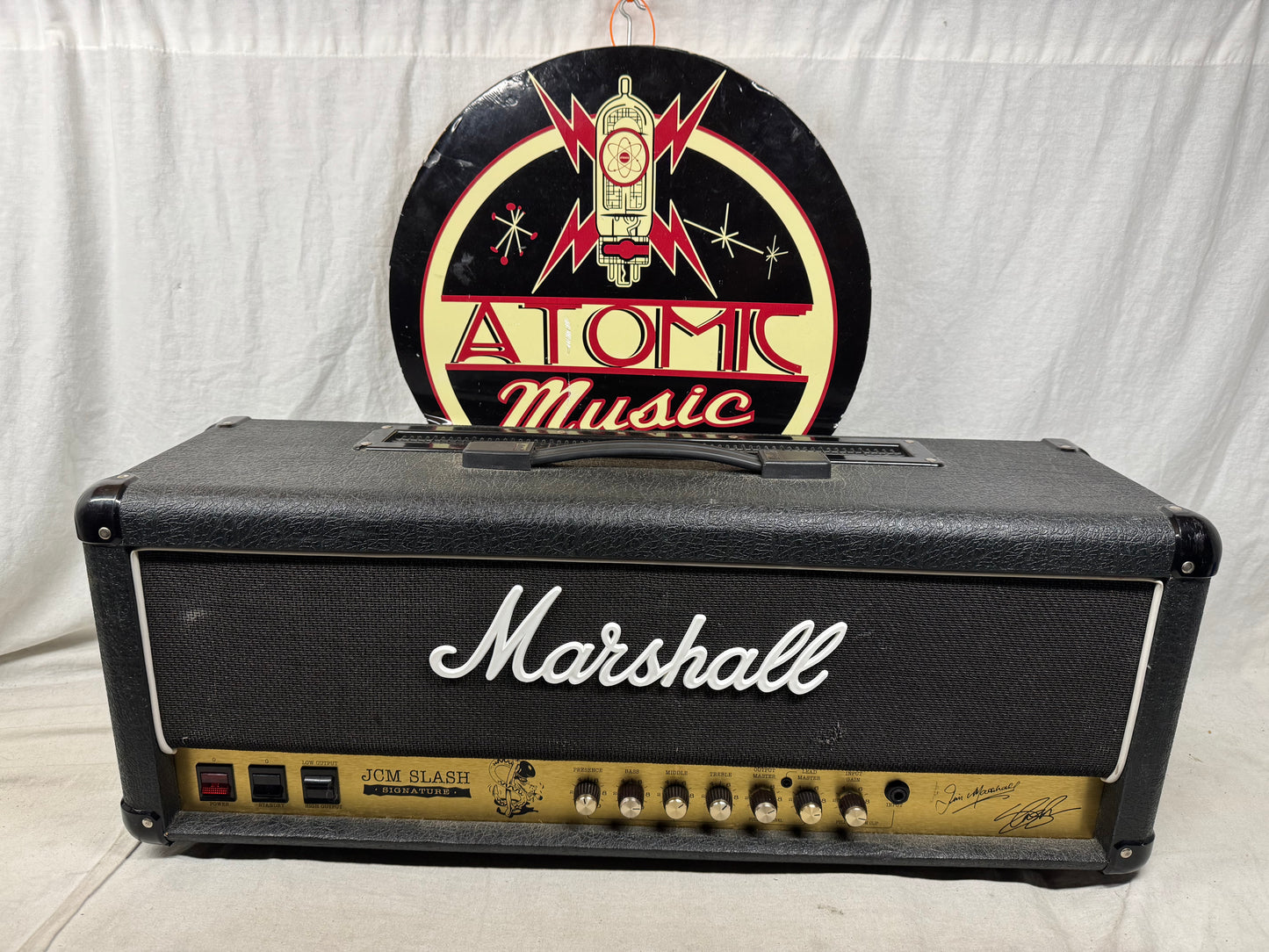 Marshall Model 2555SL JCM Slash Signature 100 Watt Tube Guitar Amplifier Head  1996 - Local Pickup Only