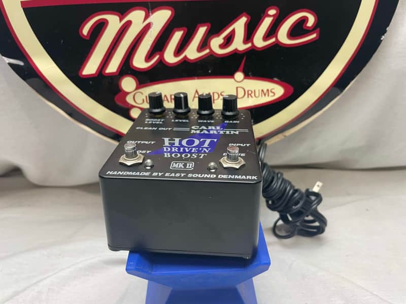Carl Martin Hot Drive 'N Boost MkII mk II 2 Boost Overdrive Pedal - Image 2