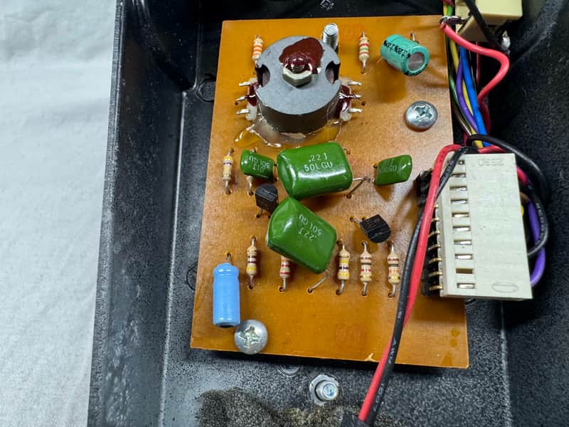 Dunlop GCB-95 gcb95 Cry Baby crybaby Wah Pedal - Rev C circuit - brown PCB - Image 19