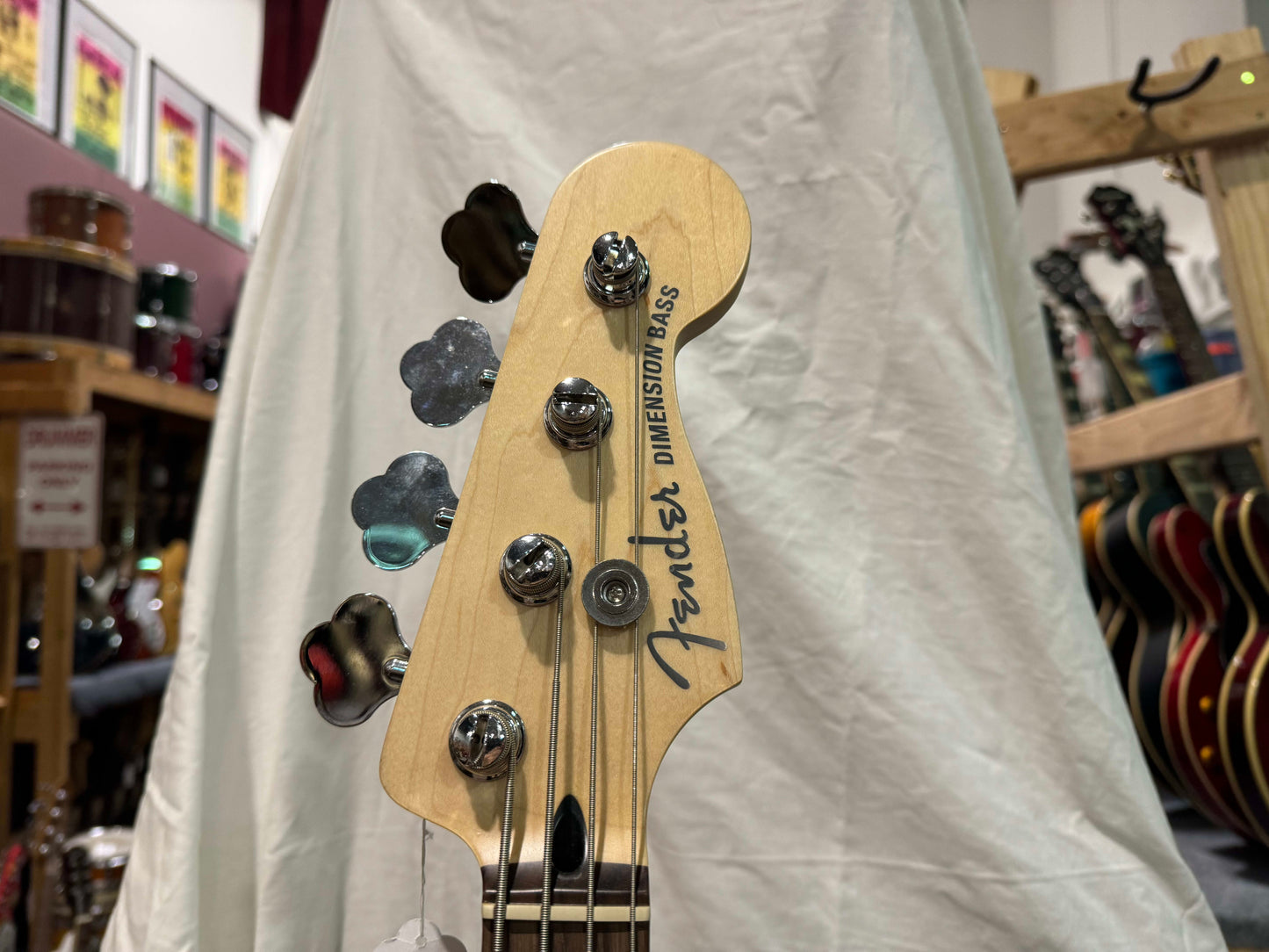 Fender Deluxe Dimension Bass IV 4-string Bass 2014 - Aged Cherry Burst / Rosewood fingerboard