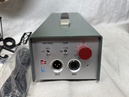 sE Electronics SNT Condenser Microphone with Power Supply + Mount + Case