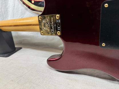 Fender Chuck Levin's Washington Music Center 60th Anniversary American Stratocaster Guitar 2018 -- 1 of 30!! - Bordeaux Metallic