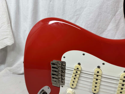 James Tyler Los Angeles SSS S-style Guitar with Case - Fiesta Red - s/n: 931