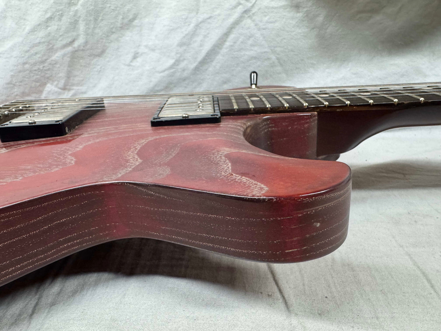 Knaggs Kenai T3 Satin Singlecut Guitar with Case 2017 - Burgundy Drift