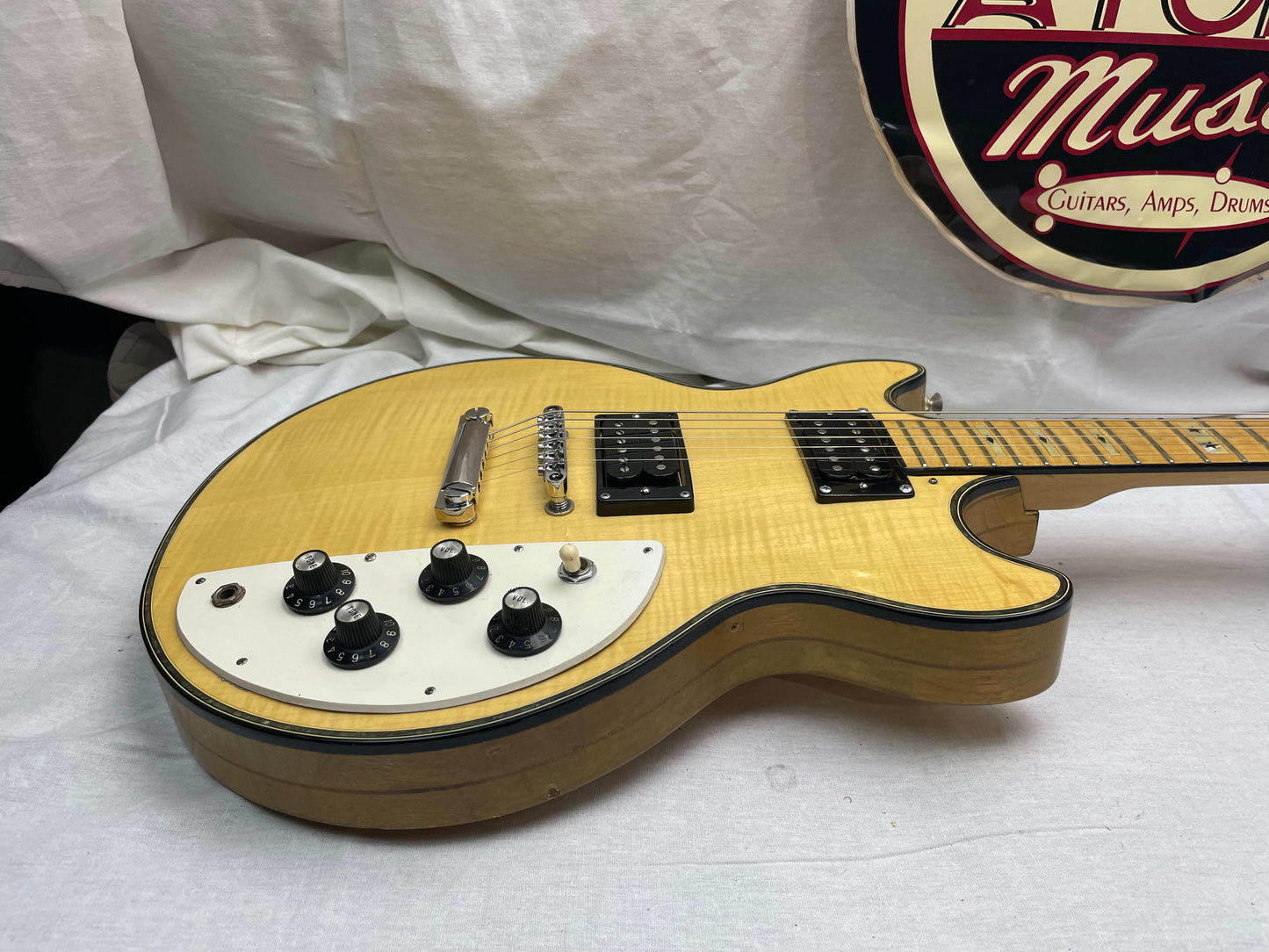 Ibanez Artist 2613 Vintage Double Cutaway Guitar w/ Seymour Duncan Slash pickups 1970s - Natural