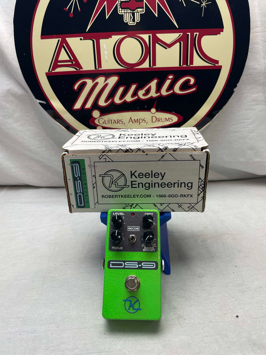Keeley Electronics DS9 DS-9 Distortion Pedal with Box