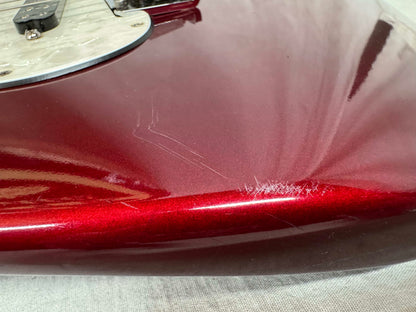 Fender American Standard Stratocaster Guitar 1995 - Candy Apple Red / Maple neck