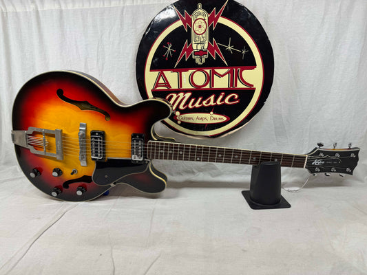 Kapa Model 500 Semi-Hollowbody Double Cutaway Guitar