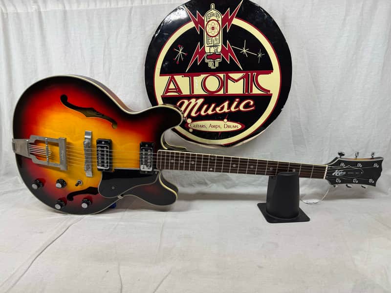 Kapa Model 500 Semi-Hollowbody Double Cutaway Guitar