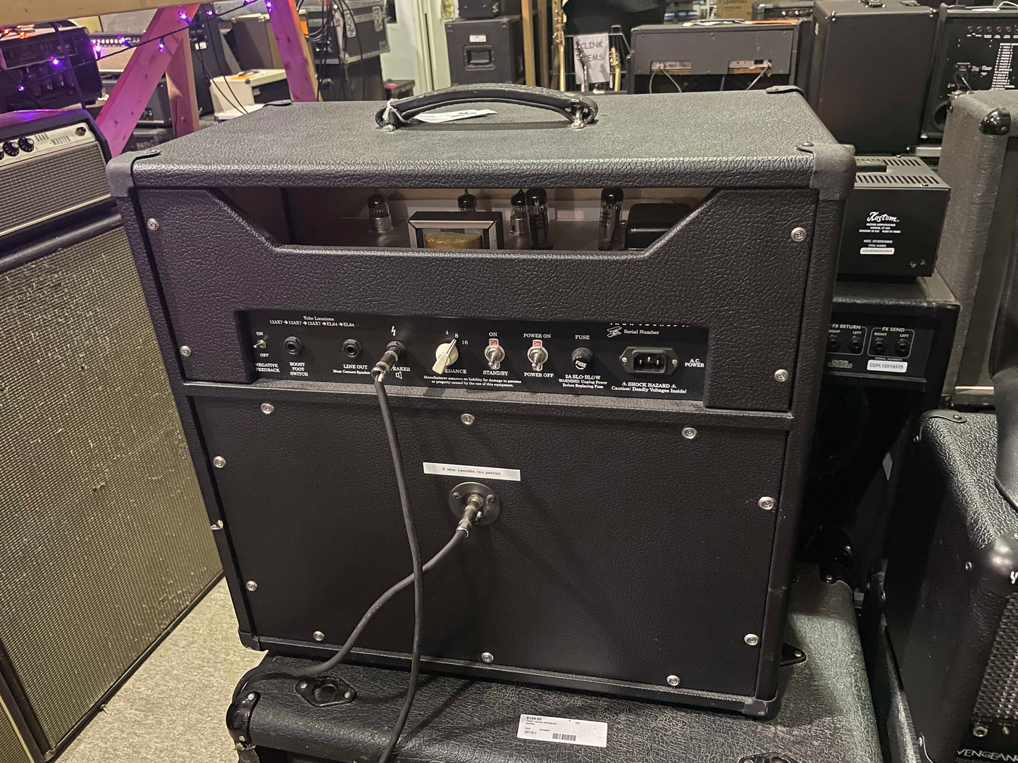 Iron Sounds JA-TMB 18 Watt Plexi-style Tube Guitar Combo Amplifier w/ Eminence Cannabis Rex 12" - Local Pickup Only