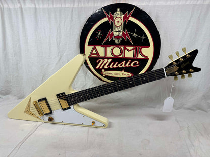 Gibson DSRVCWGH1 Limited Edition Reverse Flying V Guitar with Case 2007 - Alpine White