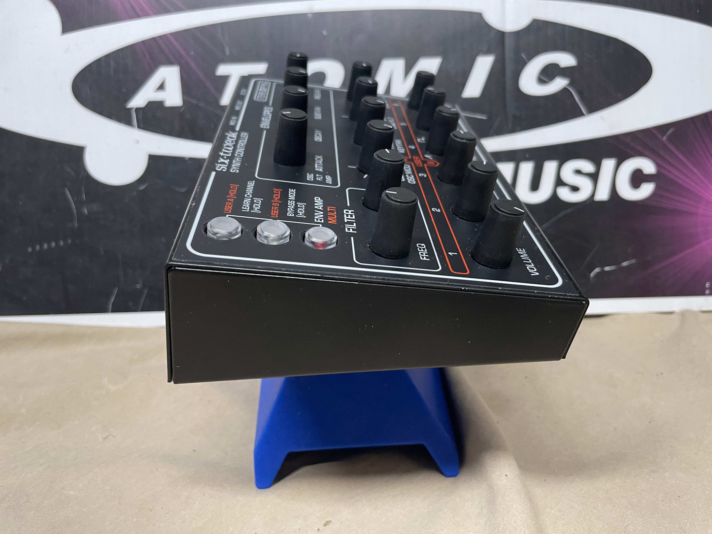 Stereoping CE-1 Six-Tweak Synthesizer MIDI Controller for Sequential Circuits SCI Six Trak 2015