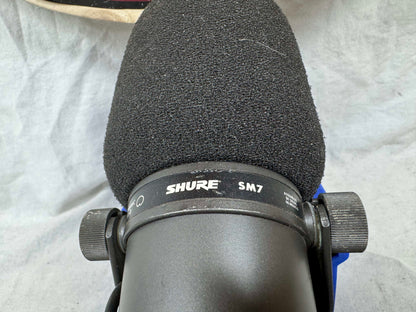 Shure SM-7 sm7 (*not* sm-7b) Dynamic Microphone 1980s