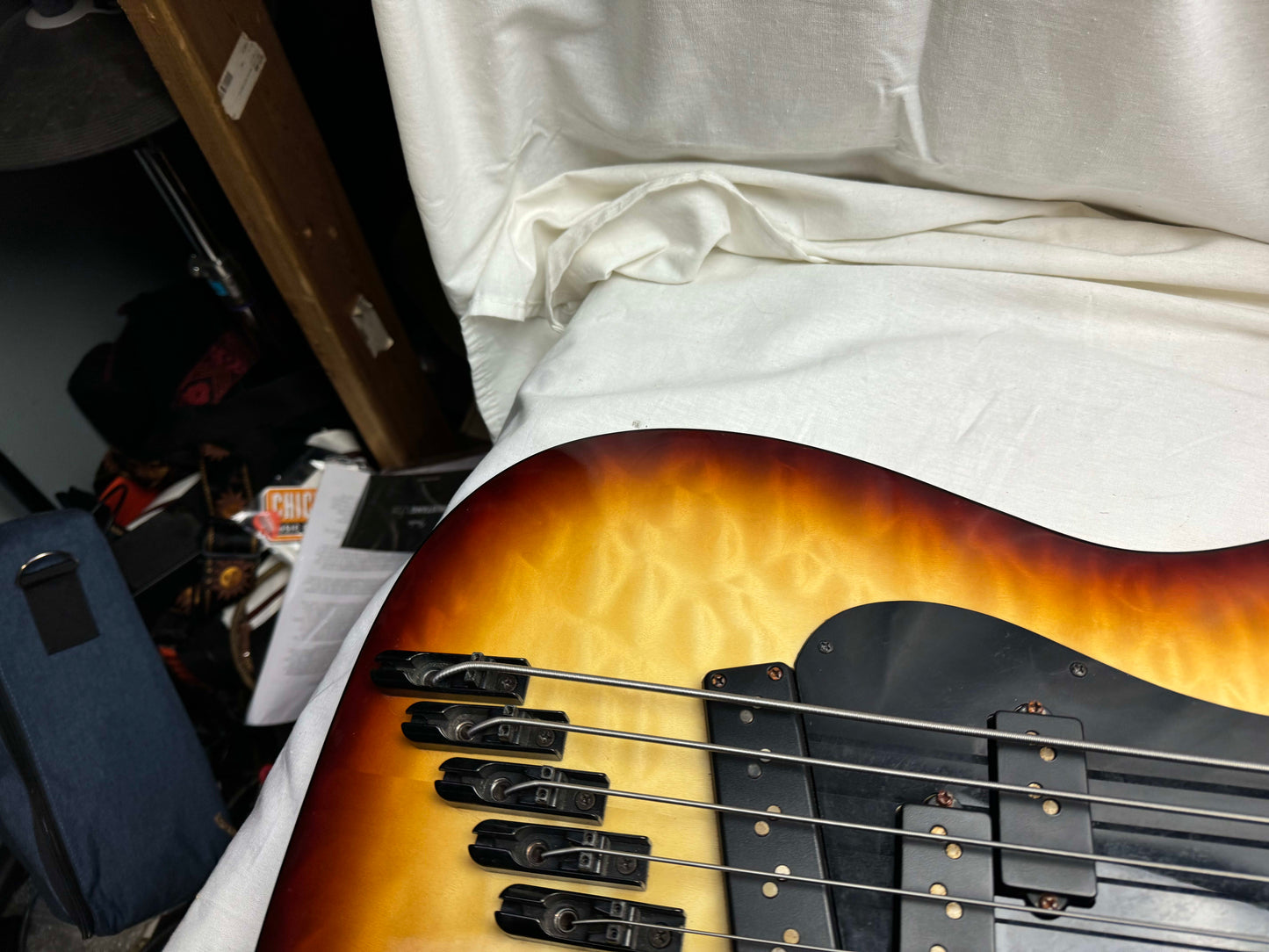 Halo Custom Guitars Custom Shop Clarus 5 Multiscale multi-scale Fanned Fret 5-string Bass 2018