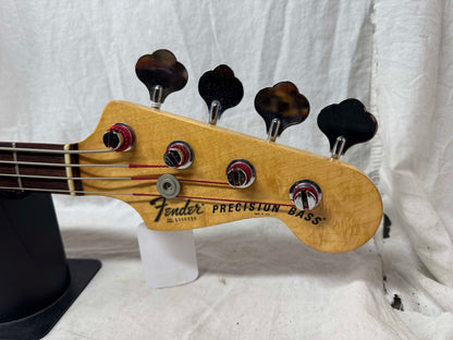 Fender USA Precision Bass 4-string P-Bass with Case 1978 - 3-Color Sunburst / Rosewood fingerboard