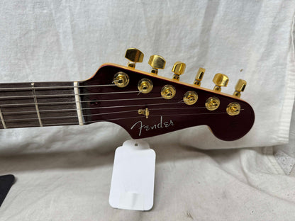 Fender Chuck Levin's Washington Music Center 60th Anniversary American Stratocaster Guitar 2018 -- 1 of 30!! - Bordeaux Metallic