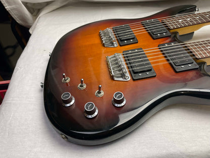 Peavey USA Hydra Doubleneck double neck 12/6 Guitar with Case